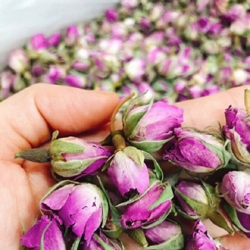 TRÀ HOA HỒNG SẤY KHÔ NHÀ BỘT