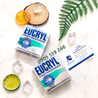 BỘT ĐÁNH TRẮNG RĂNG EUCRYL TOOTHPOWDER