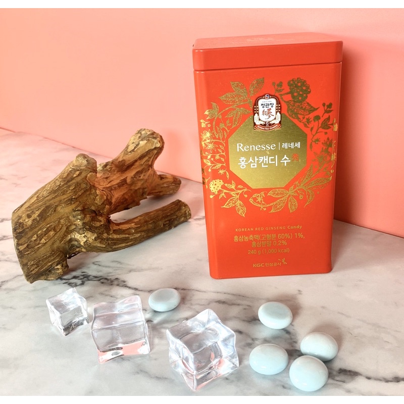 Kẹo Hồng Sâm Có Đường KGC Cheong Kwan Chang Renesse 240G