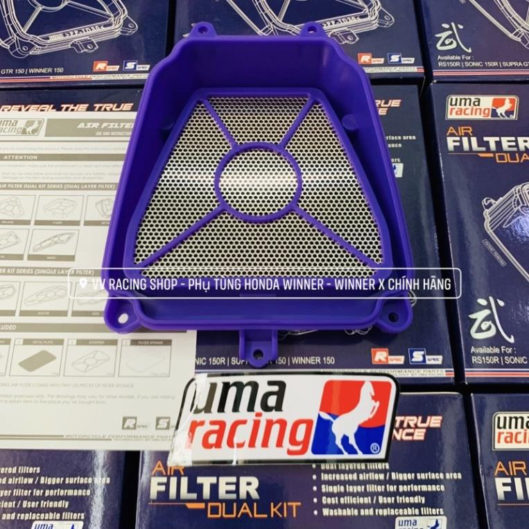 [Chính Hãng] Lọc Gió Mút Uma Racing Winner - Winner X - Sonic - Ex 135 - Ex150 - AB - Vario - Click - PCX …