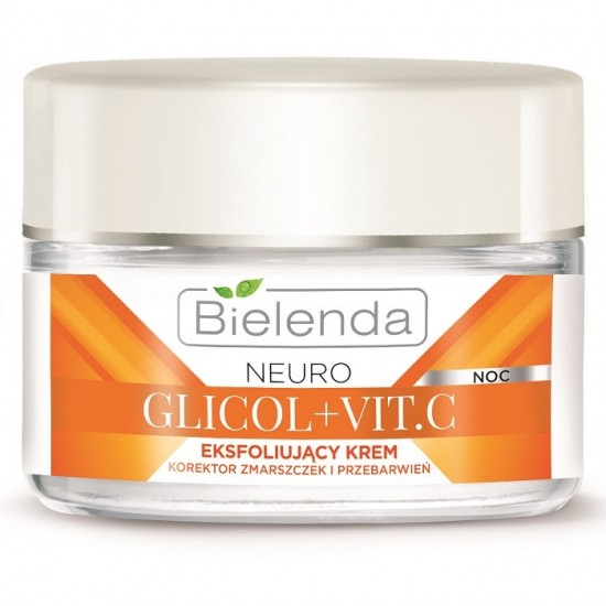 [TOP 1 SHOPEE] Kem dưỡng ẩm sáng da ban đêm Bielenda Neuro Glicol Vit.C Exfoliating Face Cream Night 50ml (Bill Anh)