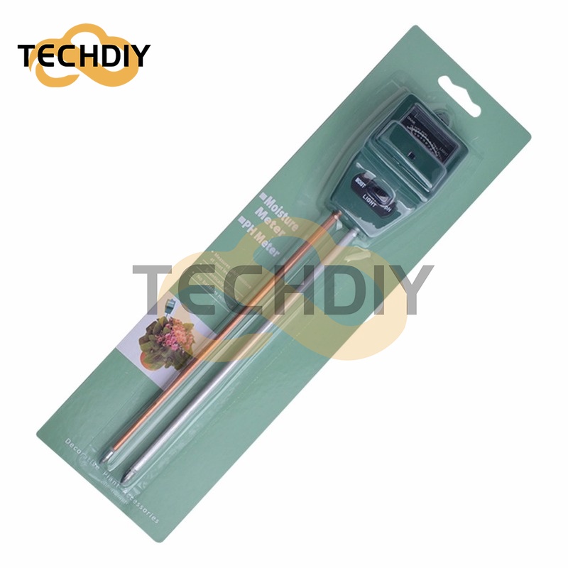 Máy Đo Độ Ẩm / Độ Ph 3 Trong 1 Tiện Lợi