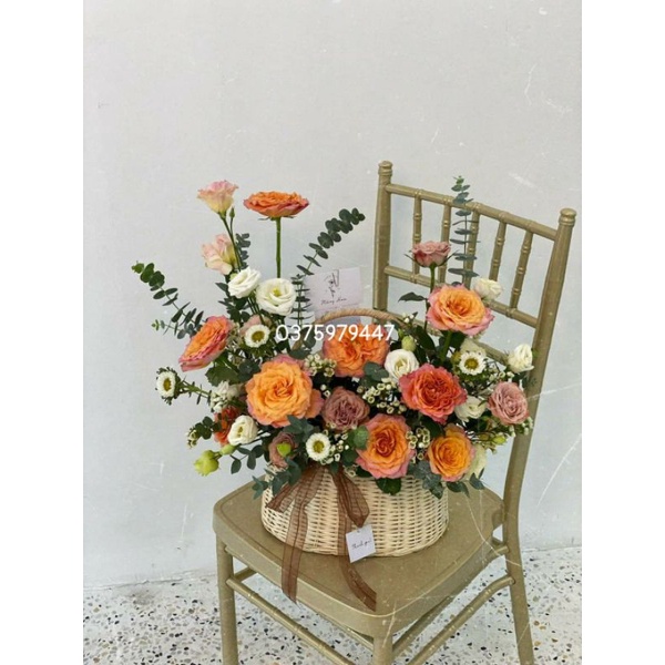 Hoa lẵng tươi sự kiện khai trương sinh nhật