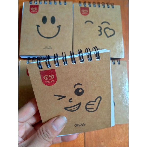 Sổ tay lò xo viết ghi chú bìa cứng siêu kute 160 trang 10x 8.5cm