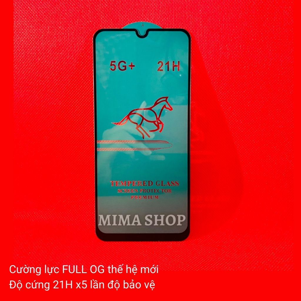 Kính cường lực Xiaomi Redmi Note 8/Note 8 2021/Note 8T Full màn cao cấp OG+ độ cứng 21H Siêu mượt [MIMA]