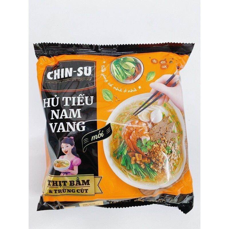 (Sản phẩm mới) Chin-su hủ tiếu nam vang, hủ tiếu bò kho, miếng gà hầm măng, bánh đa cua, phở bò