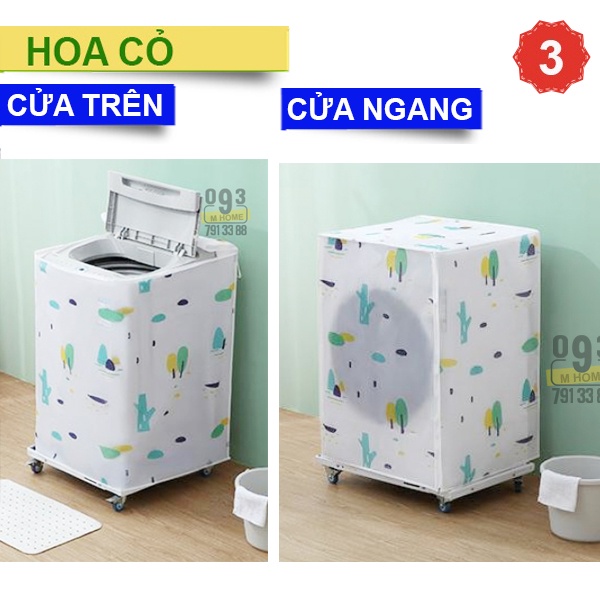 Áo Trùm Máy Giặt Chống Nước Cửa Trên Cửa Ngang,Tấm phủ Cho Máy Giặt