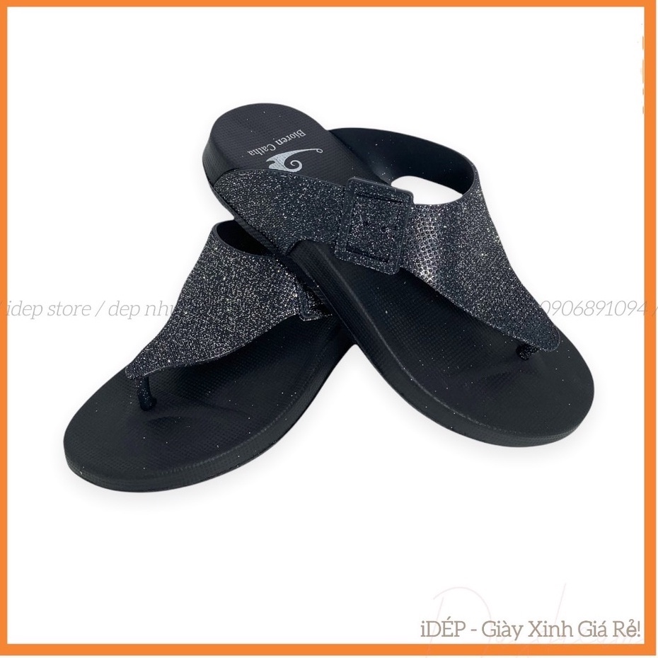 Dép kẹp xỏ ngón nữ tam giác đế PU cao 3cm chất EVA siêu nhẹ cho nữ trung niên mẹ, bà Maipy - DL164