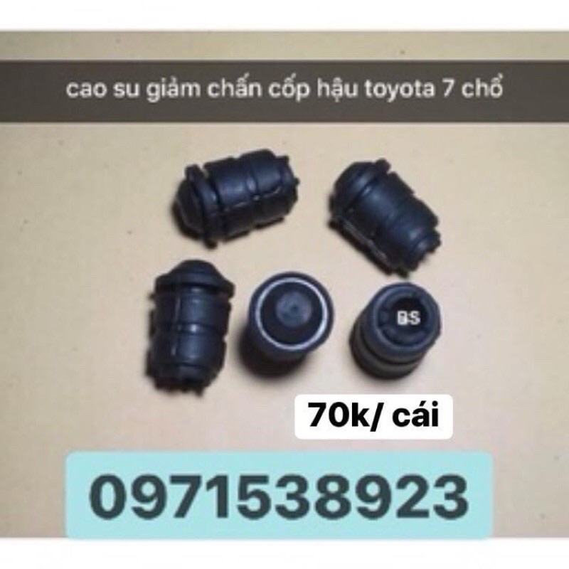 Cao su giảm chấn cốp hậu TOYOTA INNOVA FORTUNER 2006-2021 xịn chính hãng