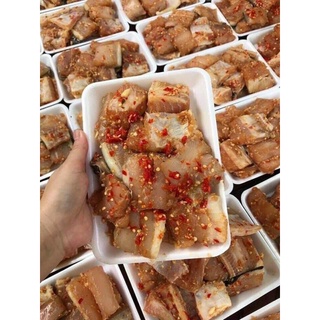 Cá dứa ướp tỏi ớt khay 500gr