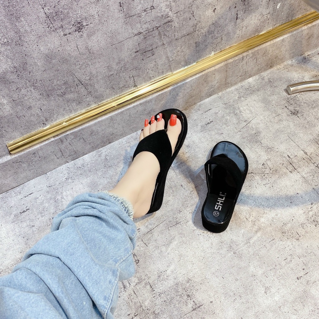 Dép kẹp nhung siêu mịn