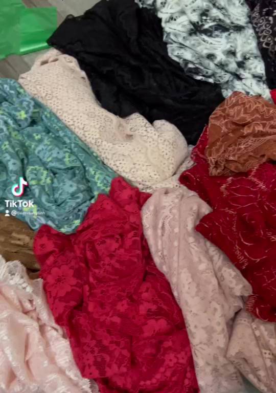 Vải ren viền ren lưới thêu từ 16-22cm may đồ lót, trang trí các loại giá 1m | BigBuy360 - bigbuy360.vn