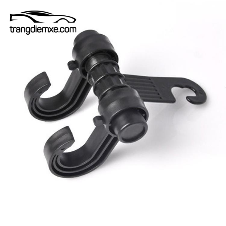 Móc Treo Đồ Sau Ghế Ô Tô Tiện Lợi Đa Năng Bằng Nhựa Cao Cấp Cứng Cáp Chịu Lực Trangdiemxe 6 By-091