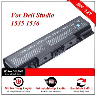 Bh12th pin laptop dell 1535, 1536, 1537, 1555, 1558 - 5200mah, 6 cells