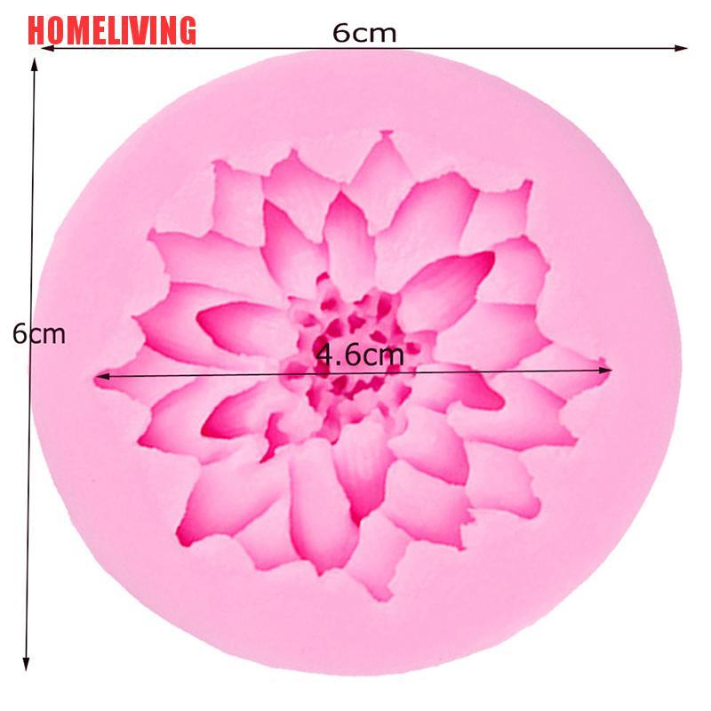 Khuôn silicone Tạo Hình Hoa Sen Trang Trí Bánh