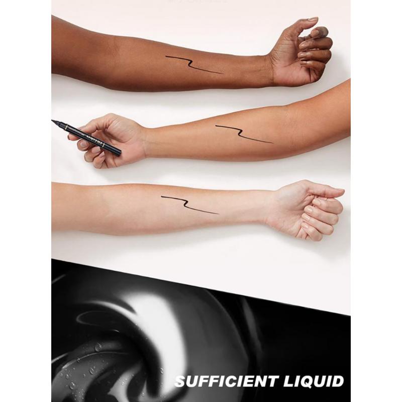 Bút Kẻ Mắt Dạng Lỏng 2 Trong 1 Nhanh Khô Chống Thấm Nước