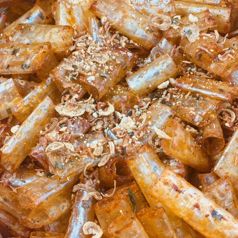 Bánh Tráng Cuộn Tôm Hành ÔNG BỐN - Bánh Không Cay, Vị Đậm Đà