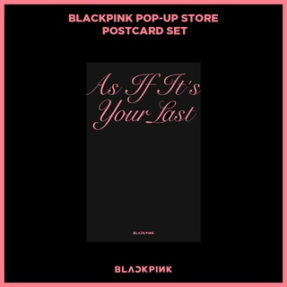 Blackpink-pop-up Shop Postcard Set