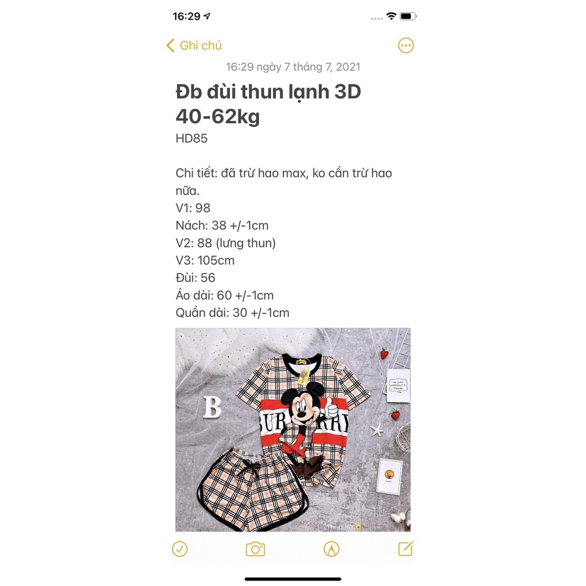 Đồ bộ đùi thun lạnh 3D hoạt hình MON MON. hongduyen2188.