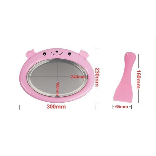 Máy làm kem cuộn Thái Lan mini hình thú tại nhà đơn giản, dễ sử dụng, không dùng điện nên cực kỳ an toàn với trẻ nhỏ