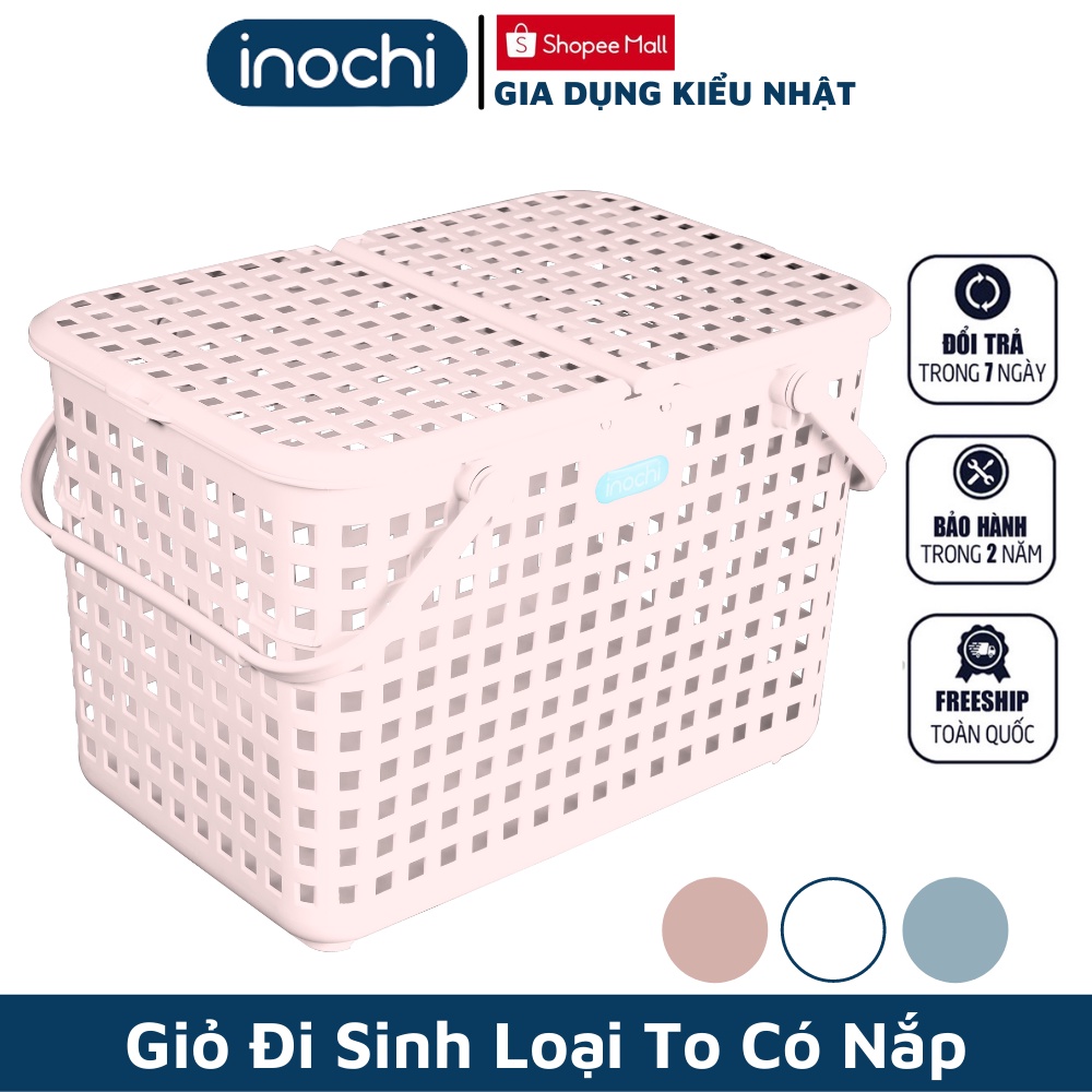 Làn Đi Sinh giỏ đựng đồ có nắp nhựa inochi TOKYO