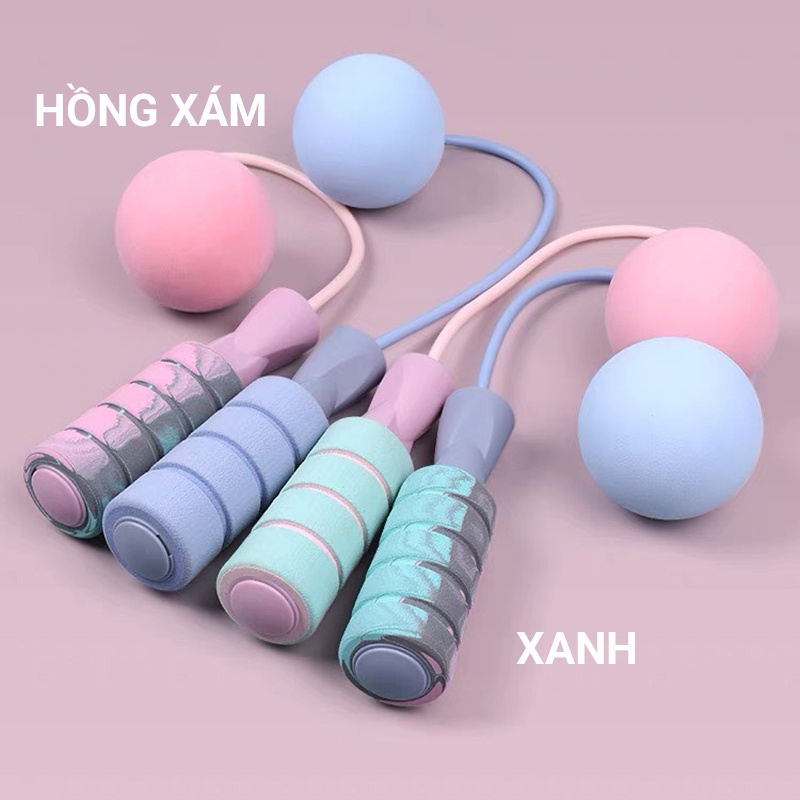Dây nhảy không dây FITEZY giảm cân thể dục Gym tại nhà có điều chỉnh mẫu mới 2022
