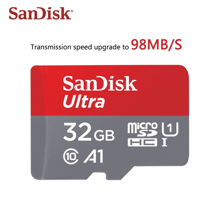 Thẻ Nhớ Sandisk 32gb Microsdhc Ultra A1 98mbps Micro Sd Uhs-i Class 10