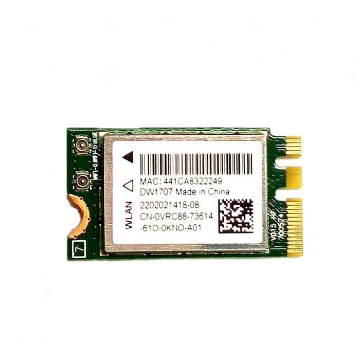 Card mạng không dây DELL DW1707 QCNFA335 Bluetooth E5250E7250E7470 E5450 VRC88