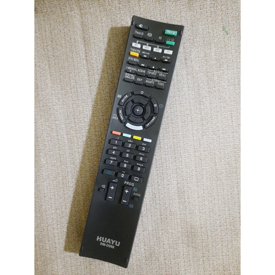 Remote Điều khiển TV Sony RM-D998 đa năng các dòng tivi Sony LCD/LED/Smart TV- Hàng tốt tương thích 100%Tặng kèm Pin