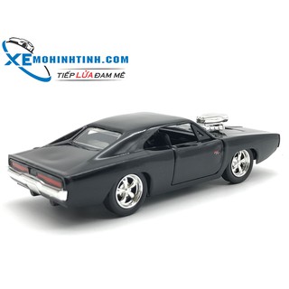 Xe Mô Hình DOM'S DODGE CHARGER 1:32Jada (ĐEN)