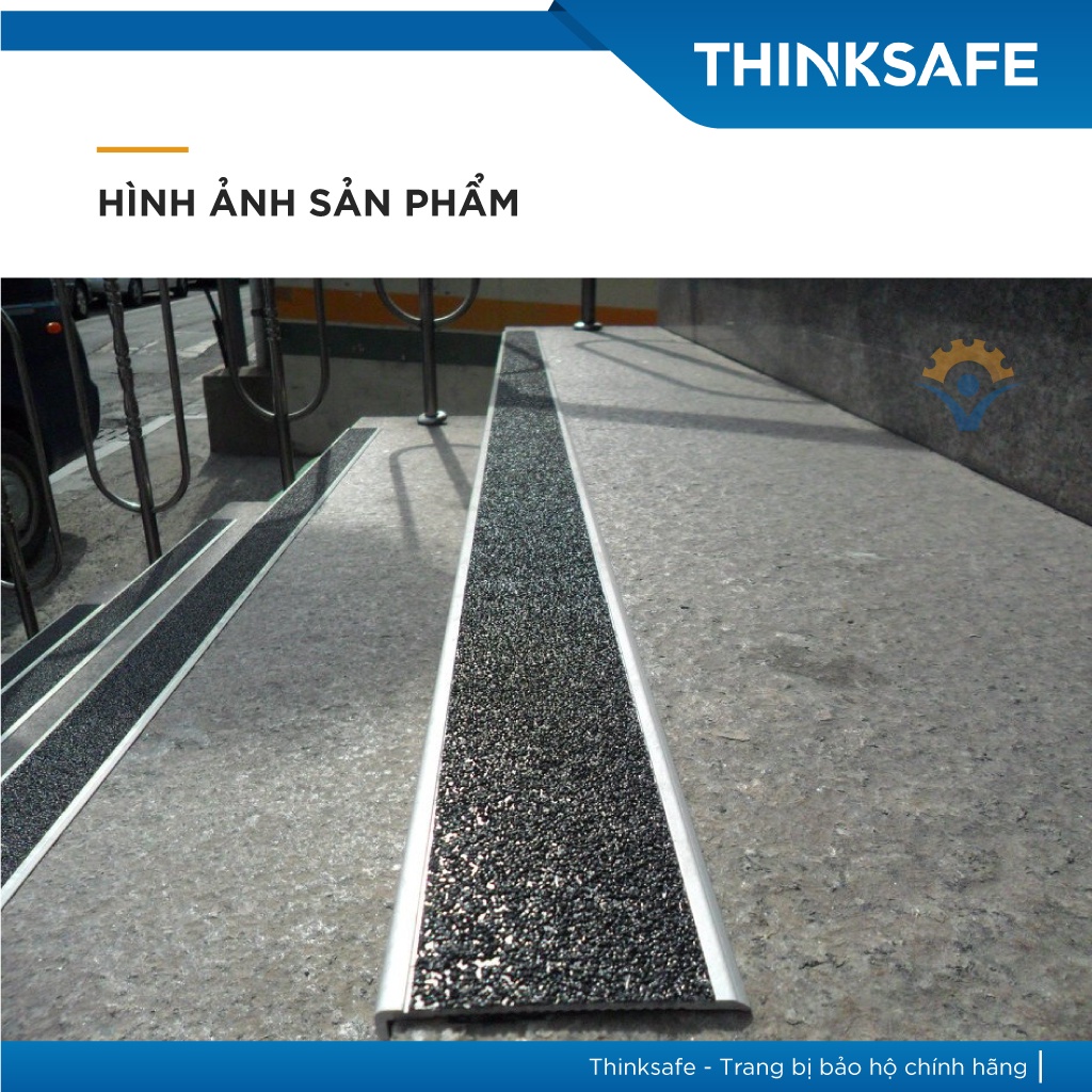 Băng keo chống trượt 3M Safety-Walk 610 dán cầu thang, nền sàn, tăng độ nhám, chống trơn trượt (khổ 5cm)- Thinksafe