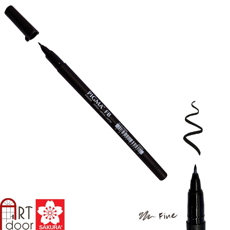 BỘ ĐI NÉT CHUYÊN NGHIỆP SAKURA PIGMA MANGA BASIC SET (MICRON 0.05/0.1/0.5/0.8/FB/GELL TRẮNG)