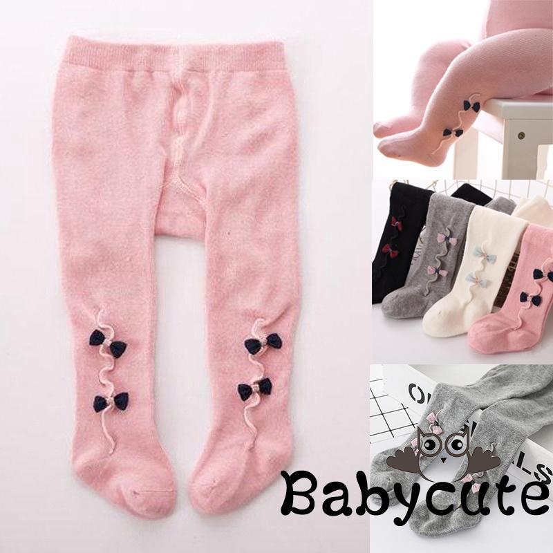 Quần vớ giữ ấm thiết kế dễ thương dành cho bé gái