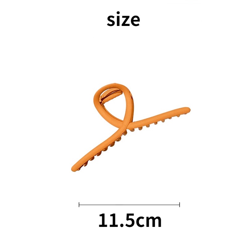 Kẹp tóc bằng hợp kim màu trơn phong cách Hàn Quốc thời trang cho nữ