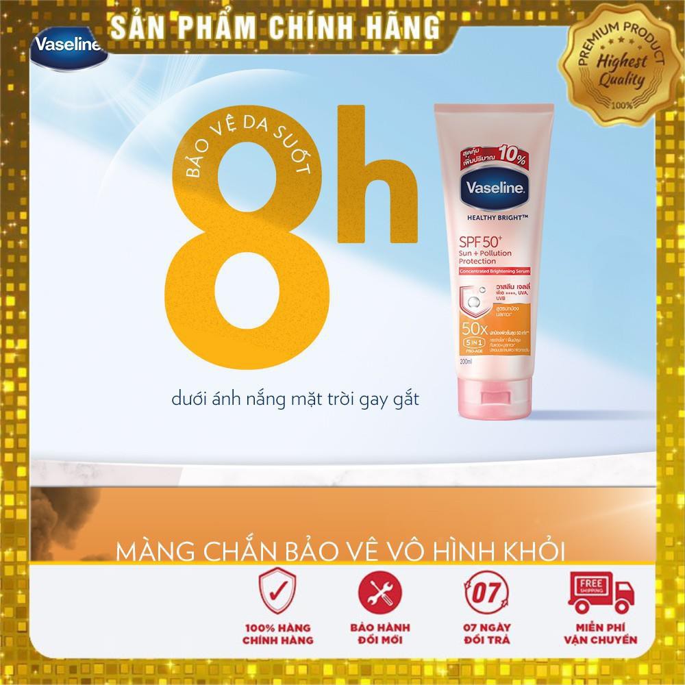 [CHÍNH HÃNG] Vaseline 50x Serum chống nắng cơ thể SPF50 + dưỡng da sáng khoẻ 75ML | BigBuy360 - bigbuy360.vn