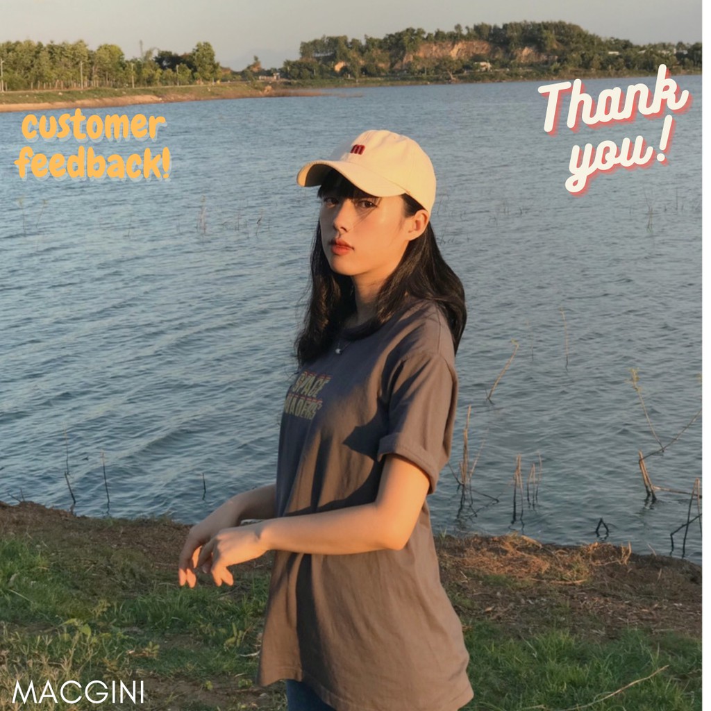 Mũ lưỡi trai nam nữ MACGINI unisex COTTON MỀM cao cấp thấm hút mồ hôi, nhẹ thoáng khí kiểu dáng basic Hàn Quốc