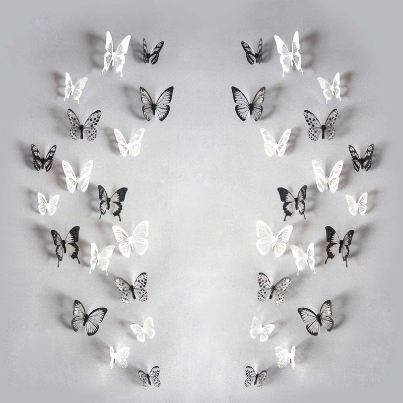 Set 18 Bươm Bướm 3D Dán Tường Trang Trí