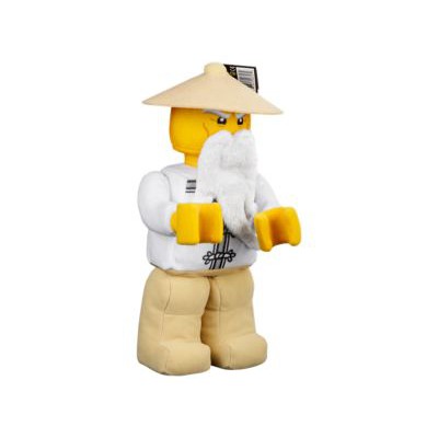 Thú nhồi bông Ninjago nhân vật Master Wu - Chính hãng LEGO 853765 - Đồ chơi Lắp ghép Xếp hình Mô hình Mini Ninja