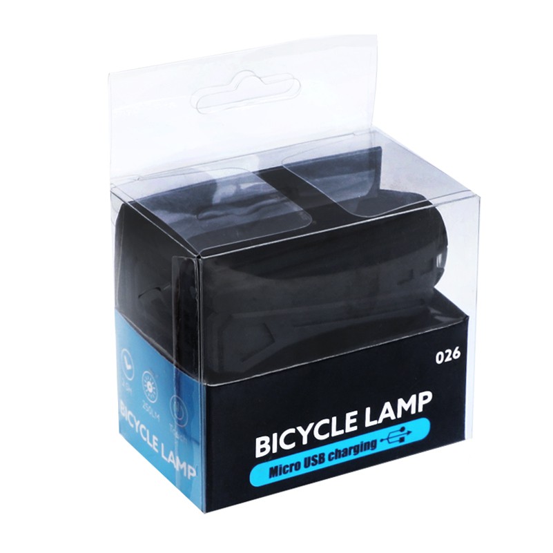 Đèn pin cảm ứng WEST BIKING gắn phía trước xe đạp leo núi gấp gọn