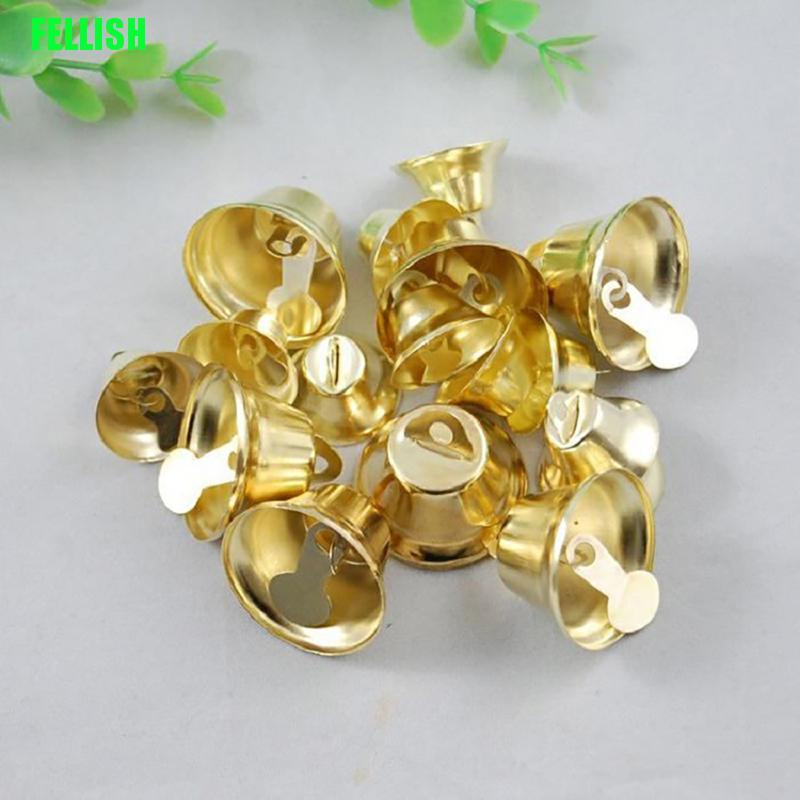 Chuông mini mạ vàng 10-50mm trang trí giáng sinh