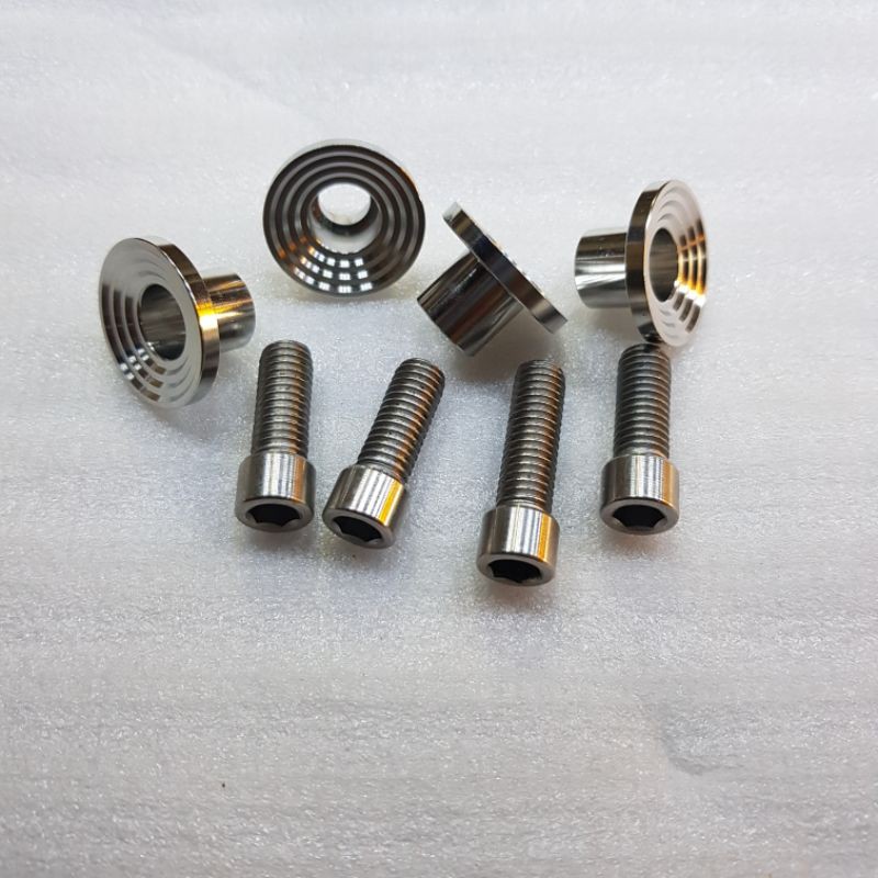 TBT Khâu gác chân dream wave inox 304 láp ráp như zin bảo hành trọn đời