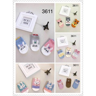 Set 12 đôi tất trẻ em nhiều hình cute