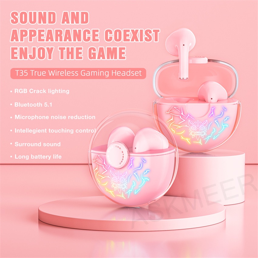 Tai Nghe Bluetooth Không Dây ONIKUMA T31/T33/T35/T38 TWS Có Mic Chống Ồn Dành Cho Điện Thoại IOS Android
