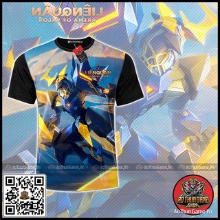 Áo liên quân mobile Triệu Vân Kỵ Sĩ Tận Thế mới nhất (3D Đen) (Shop AoThunGameVn)