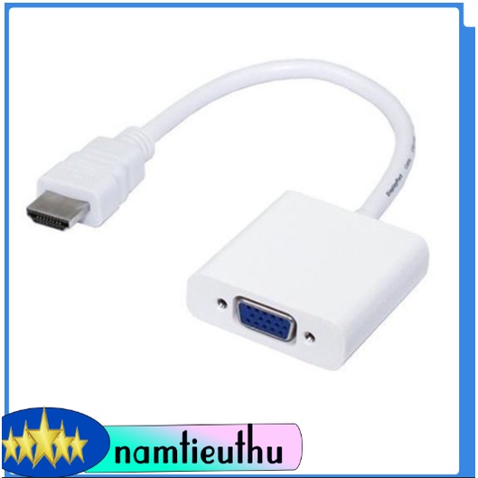 Cáp chuyển đổi HDMI sang VGA, Cáp HDMI to VGA ,dây HDMI to VGA , dây máy chiếu mới