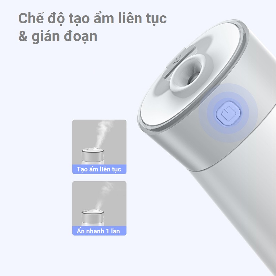 Máy Phun Sương Baseus Slim Waist Humidifier tạo độ ẩm không khí, dưỡng ẩm da