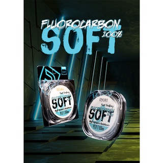 Dây câu Ryuki Fluorocarbon Soft, dây thẻo câu đài.