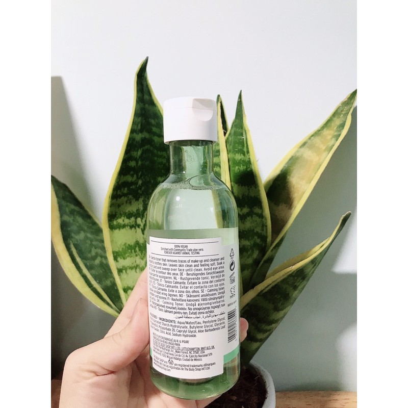 DATE 2023 Nước Hoa Hồng Aloe Calming Toner 250ml