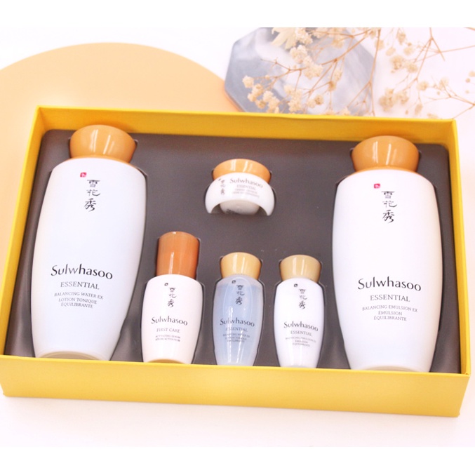 (Hàng Mới Về) Bộ Mỹ Phẩm Dưỡng Da Sulwhasoo Cao Cấp