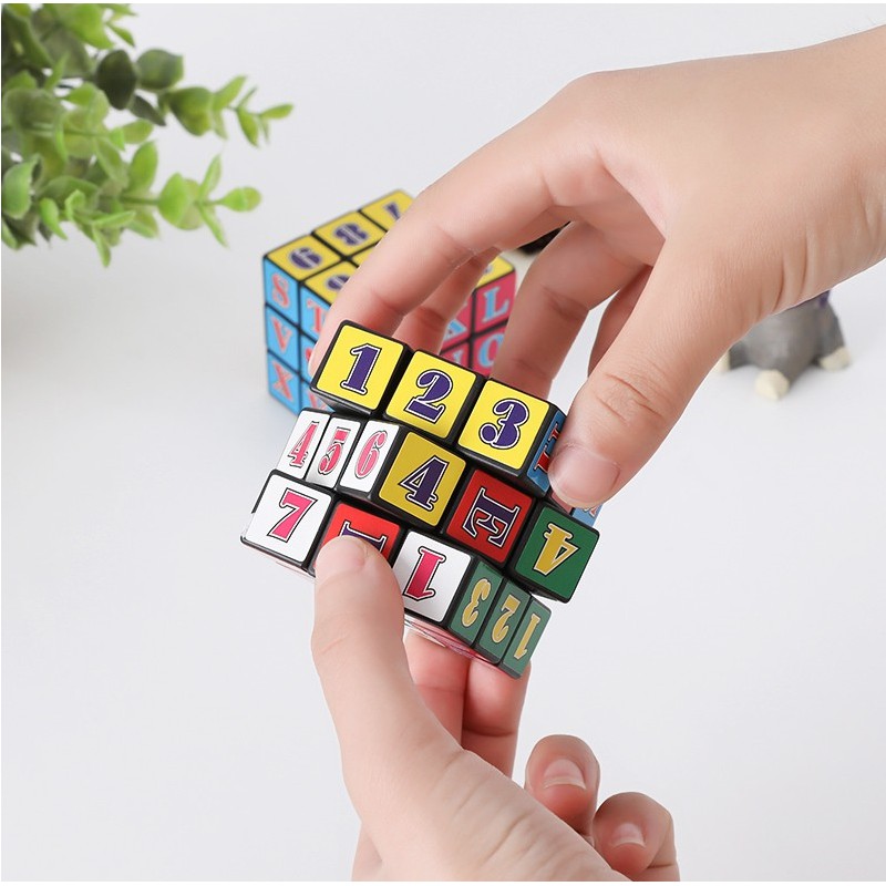 Đồ Chơi RUBIK Giúp Bé Phát Triển Tư Duy_Đồ chơi sáng tạo Rubik gắn số cho bé NATO RB01